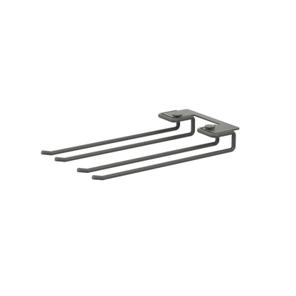 Hanger rack - W13.5 x D20, Dark grey, 2-pack