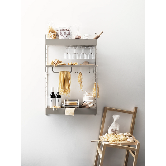 Hanger rack - W13.5 x D30, Beige, 2-pack - image 2