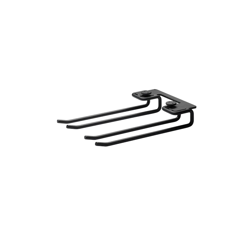 Hanger rack - W13.5 x D20, Black, 2-pack