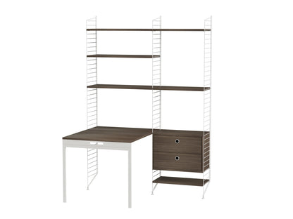 Workspace E White/Walnut - image 3