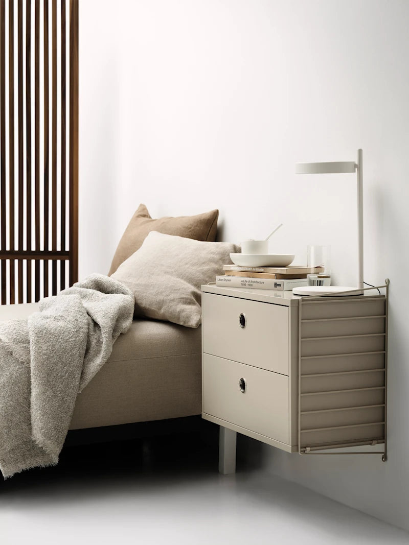 Chest of drawers - W58 x D30 x H42, Beige