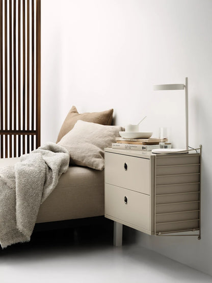 Chest of drawers - W58 x D30 x H42, Beige