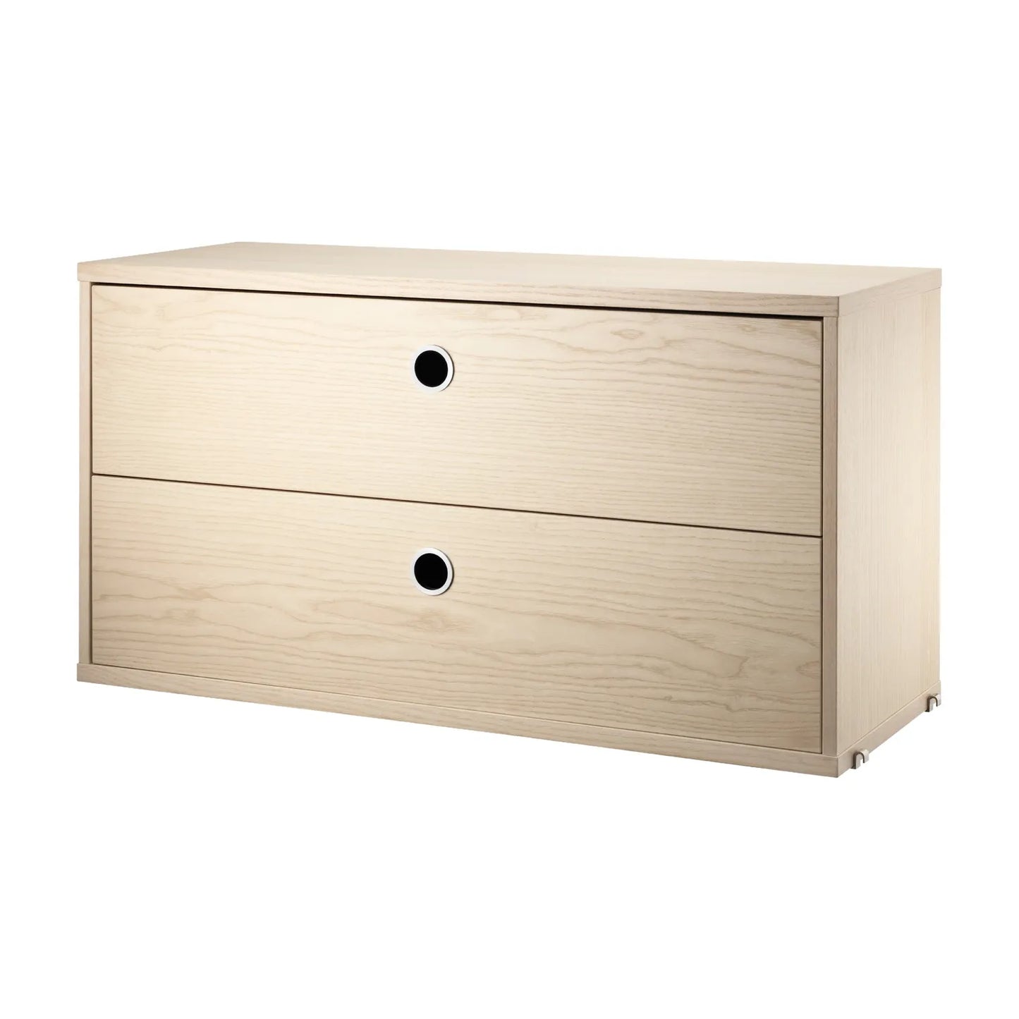 Chest of drawers - W78 x D30 x H42, Ash - image 4