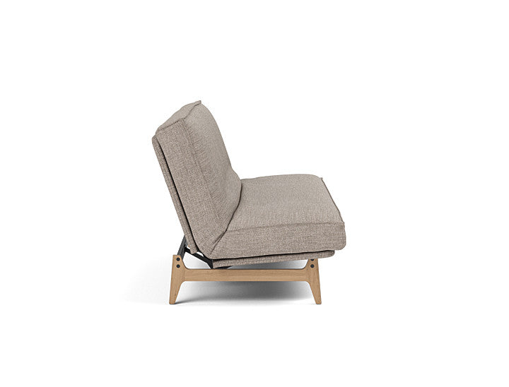 Aslak 140 Sofa Bed Sharp Plus Cover Spring - angle 2