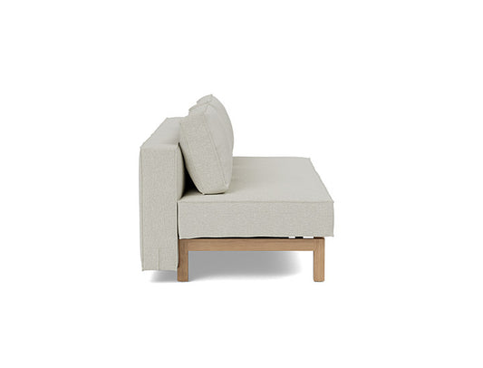 Sly Wood Sofa Bed - angle 2