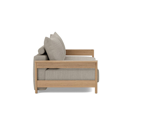 Malloy Wood Sofa Bed - angle 2