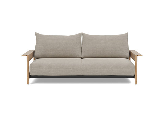 Malloy Wood Sofa Bed - angle 1