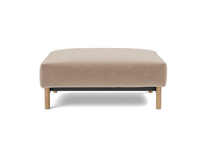 Malloy Wood Ottoman - variant image