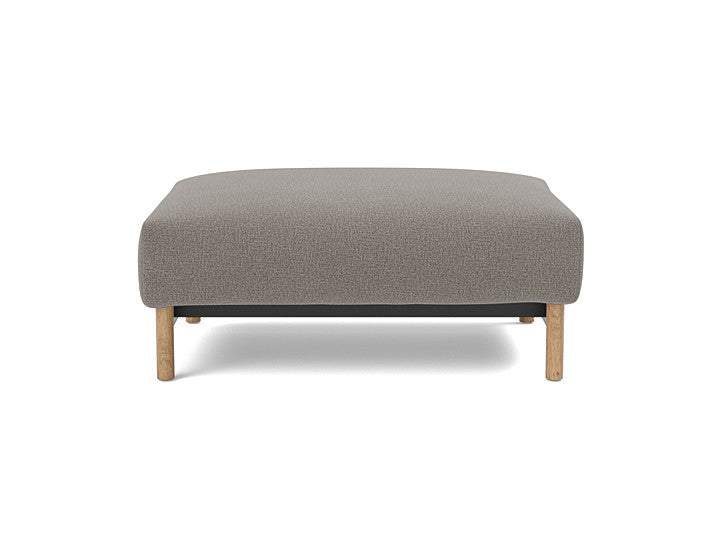 Malloy Wood Ottoman - variant image