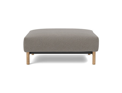 Malloy Wood Ottoman - variant image