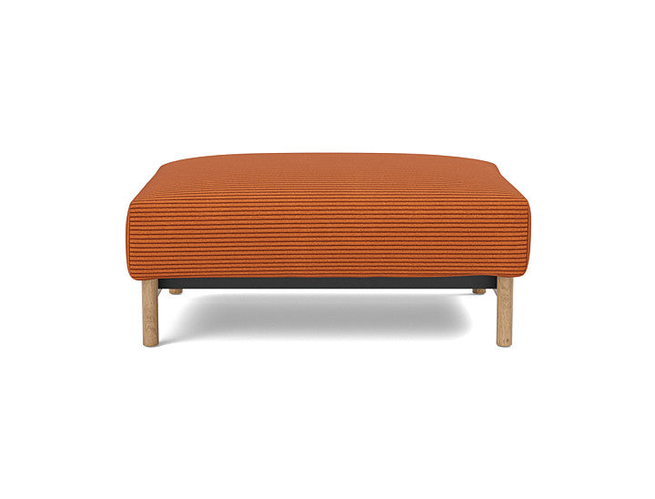 Malloy Wood Ottoman - variant image