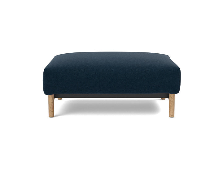 Malloy Wood Ottoman - variant image