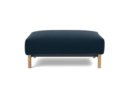 Malloy Wood Ottoman - variant image