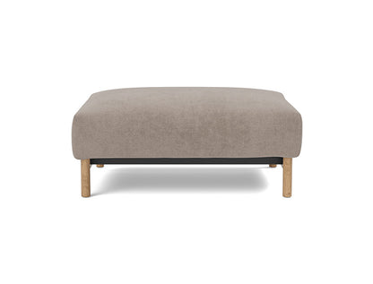 Malloy Wood Ottoman - variant image