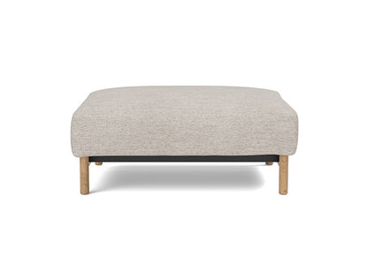 Malloy Wood Ottoman - variant image