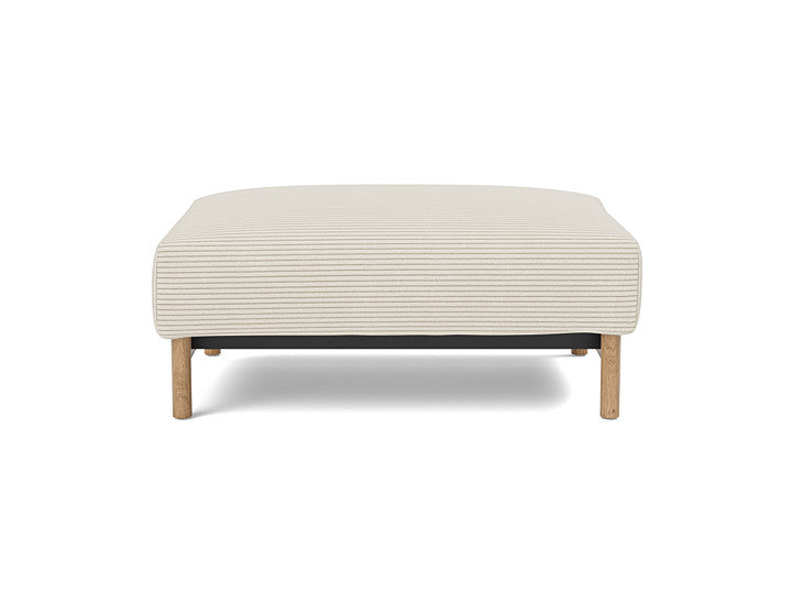 Malloy Wood Ottoman - variant image