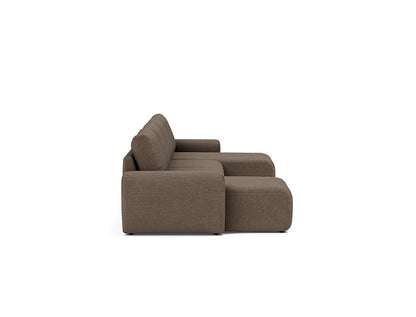 Norum Sofa Bed U-shape With Curve Arms - angle 2