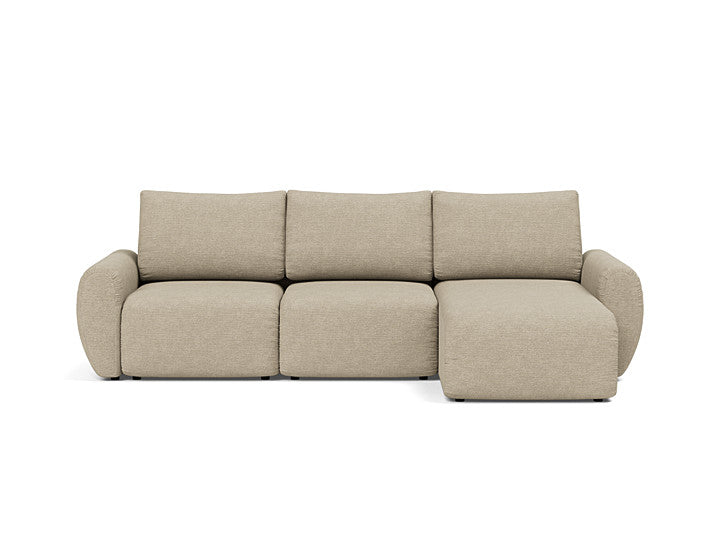 Norum Sofa Bed Chaise With Curve Arms - variant image