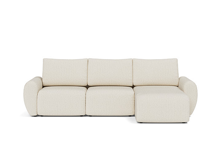 Norum Sofa Bed Chaise With Curve Arms - variant image