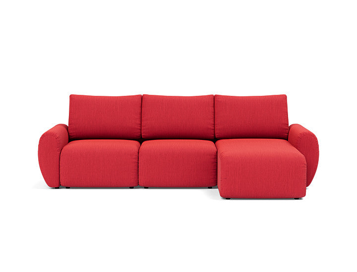 Norum Sofa Bed Chaise With Curve Arms - variant image
