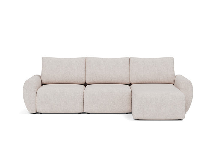Norum Sofa Bed Chaise With Curve Arms - variant image