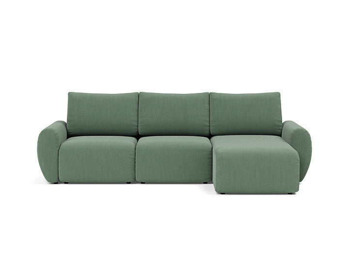 Norum Sofa Bed Chaise With Curve Arms - variant image