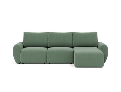 Norum Sofa Bed Chaise With Curve Arms - variant image