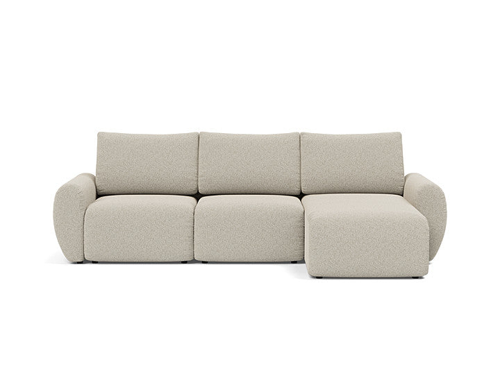 Norum Sofa Bed Chaise With Curve Arms - variant image