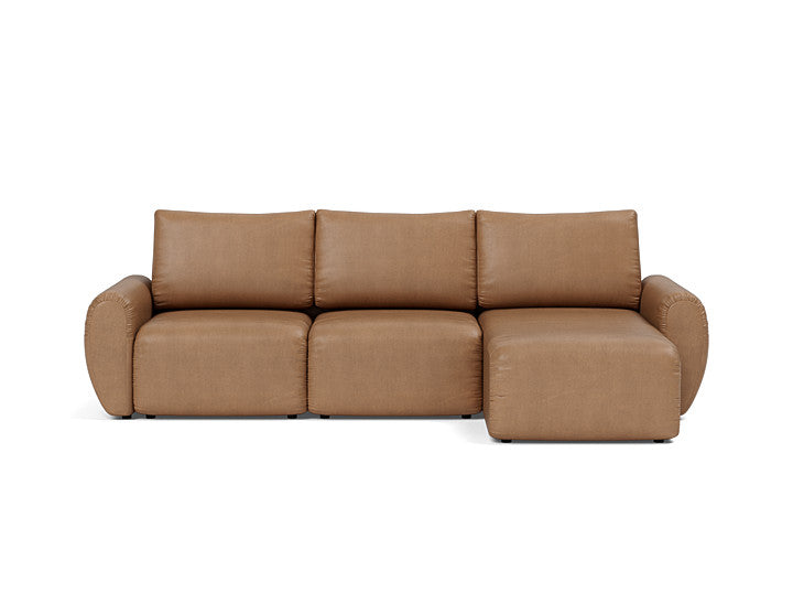 Norum Sofa Bed Chaise With Curve Arms - variant image