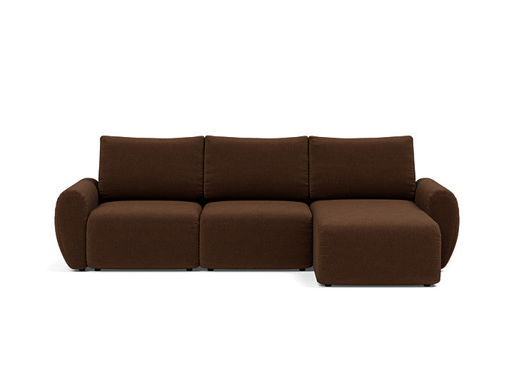 Norum Sofa Bed Chaise With Curve Arms - variant image