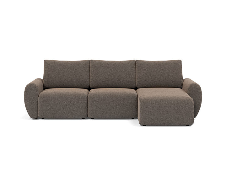 Norum Sofa Bed Chaise With Curve Arms - variant image