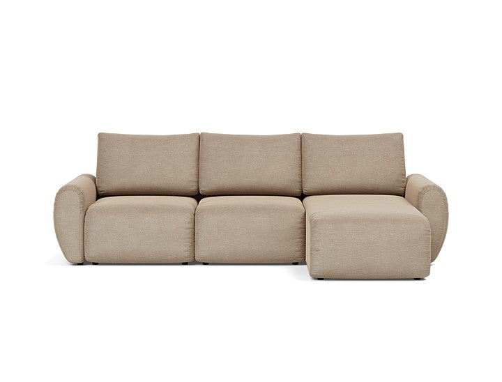 Norum Sofa Bed Chaise With Curve Arms - variant image