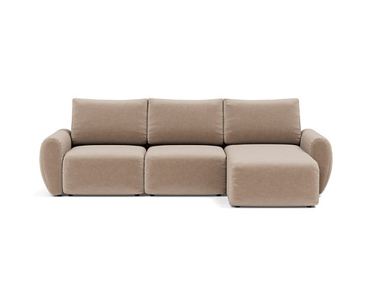 Norum Sofa Bed Chaise With Curve Arms - angle 1