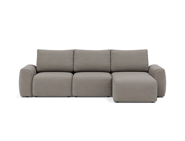 Norum Sofa Bed Chaise With Chunky Arms - variant image