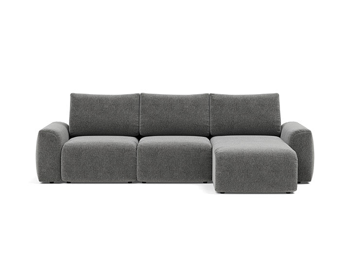 Norum Sofa Bed Chaise With Chunky Arms - variant image
