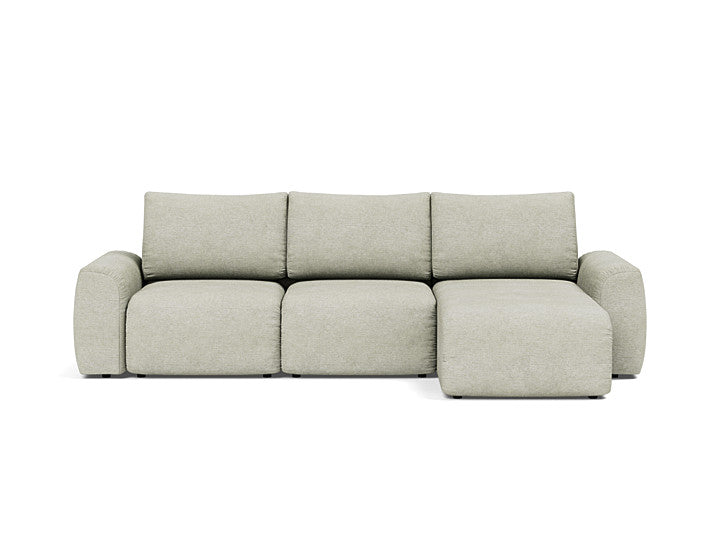 Norum Sofa Bed Chaise With Chunky Arms - variant image