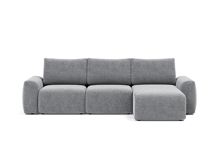 Norum Sofa Bed Chaise With Chunky Arms - variant image