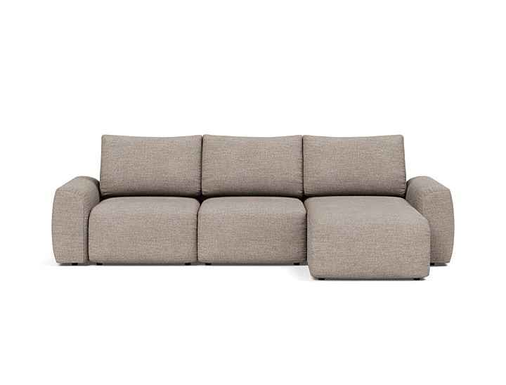Norum Sofa Bed Chaise With Chunky Arms - variant image