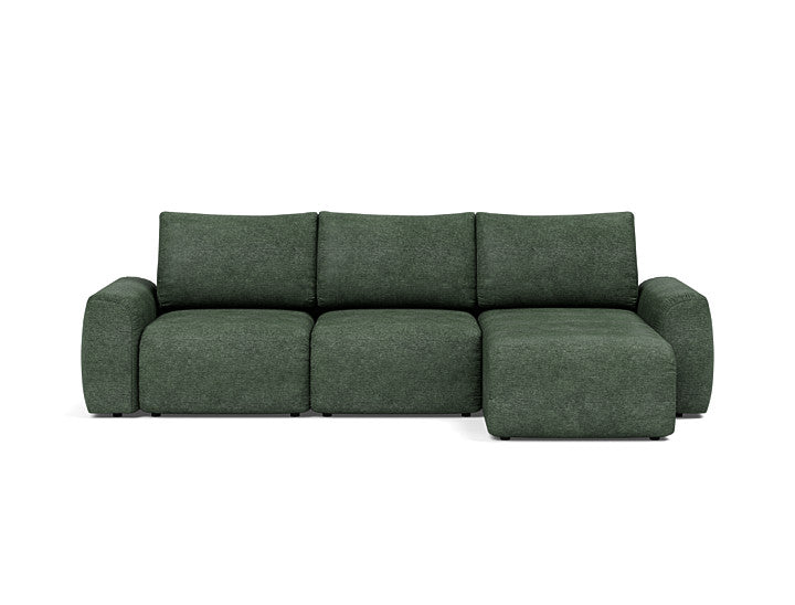 Norum Sofa Bed Chaise With Chunky Arms - variant image