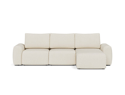 Norum Sofa Bed Chaise With Chunky Arms - variant image
