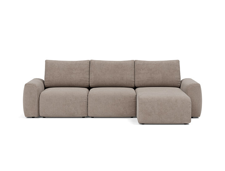 Norum Sofa Bed Chaise With Chunky Arms - variant image