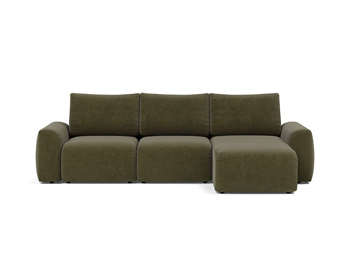 Norum Sofa Bed Chaise With Chunky Arms - variant image