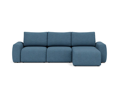 Norum Sofa Bed Chaise With Chunky Arms - variant image
