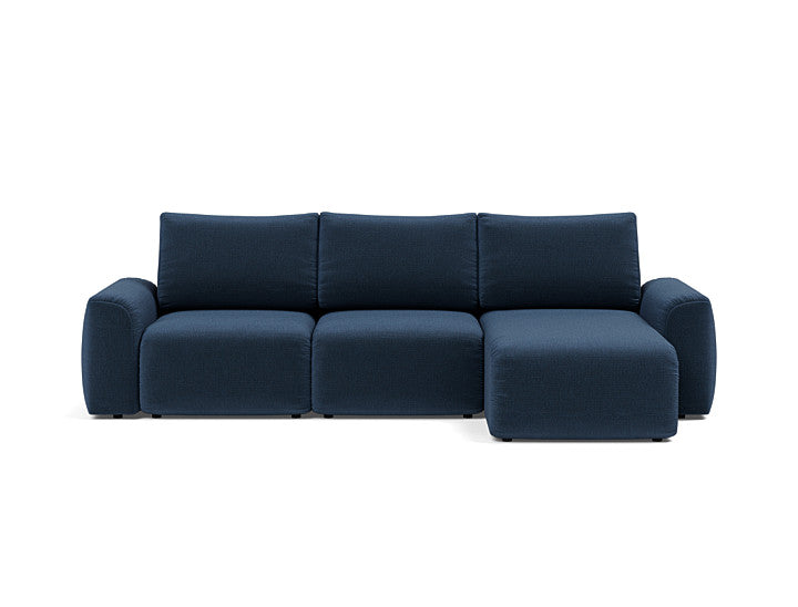 Norum Sofa Bed Chaise With Chunky Arms - variant image