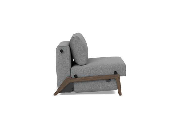 ILB 500 90 Chair Smoked Oak - angle 2