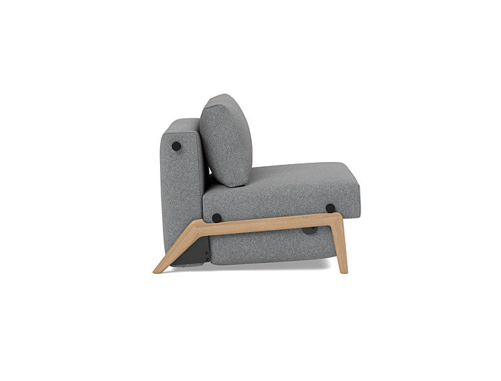 ILB 500 90 Chair Lacquered Oak - angle 2