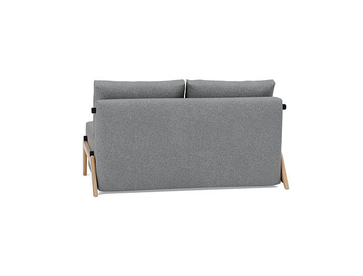 ILB 500 140 Sofa Bed Lacquered Oak - angle 3