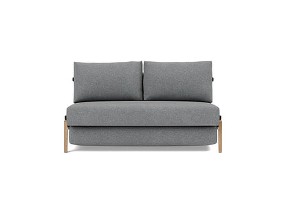 ILB 500 140 Sofa Bed Lacquered Oak - angle 1
