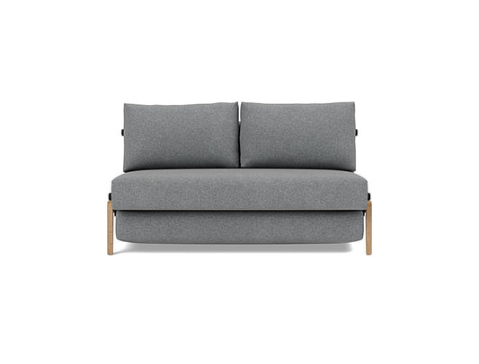 ILB 500 140 Sofa Bed Lacquered Oak - angle 1