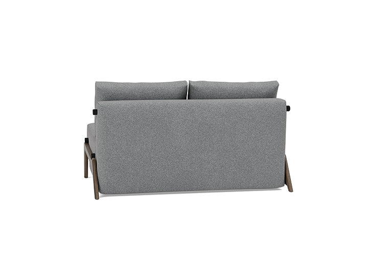 ILB 500 140 Sofa Bed Smoked Oak - angle 3